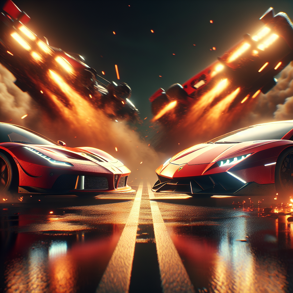 Ferrari gegen Lamborghini: Der Kampf der Titanen!
