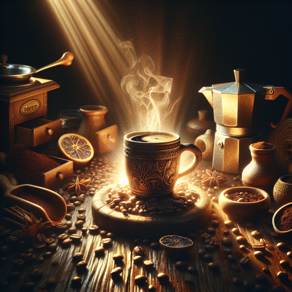 Kaffeekunst im Fokus