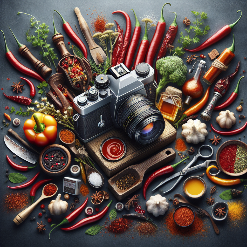 Die Kunst der Schärfe: Eine explorative Auseinandersetzung mit Chili und Saucen