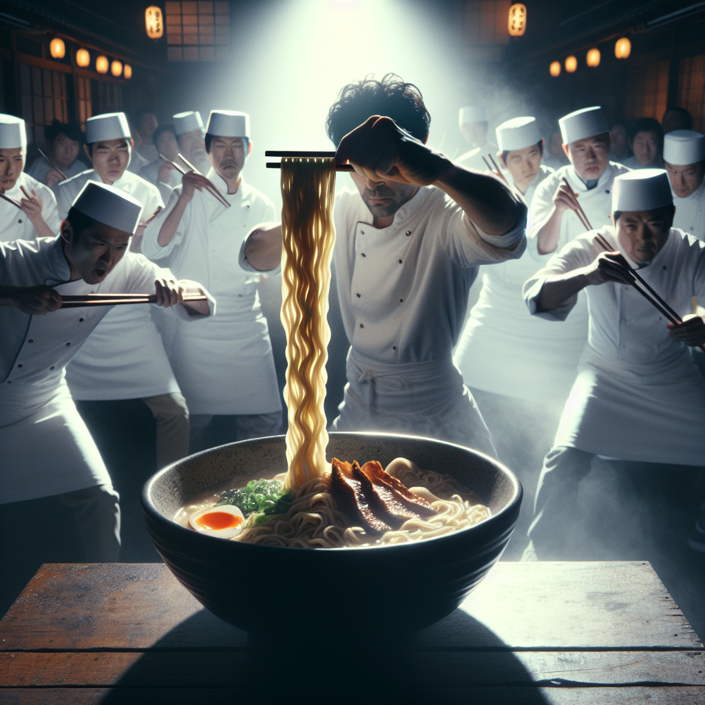 Ramen-Rumble: Die Noodle-Ninja-Challenge!