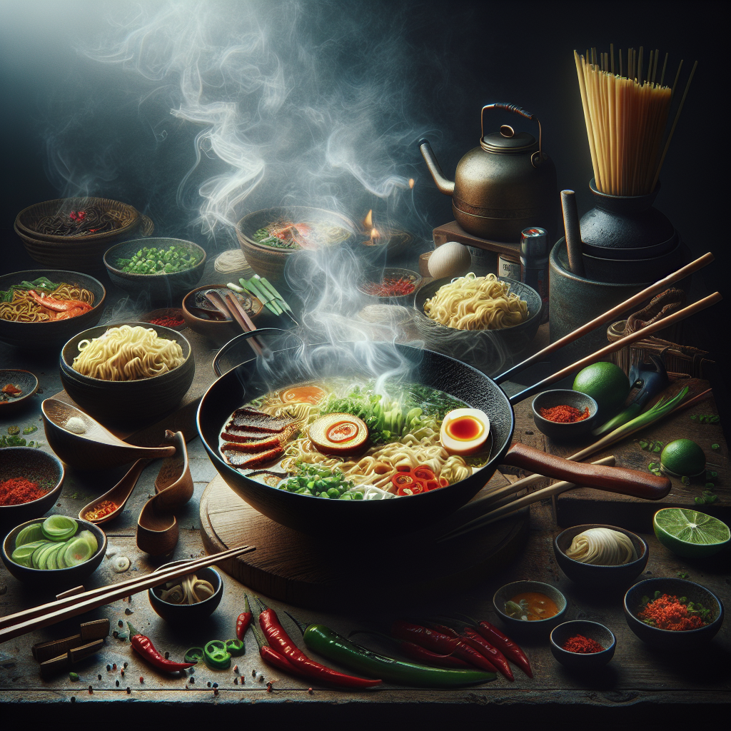 Die kulinarische Herausforderung: Ramen und Wok-Kunst der asiatischen Küche