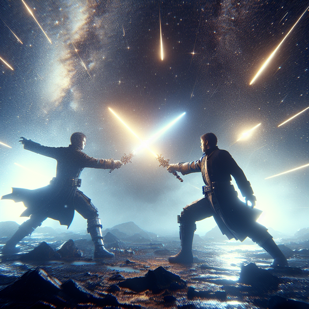 Weltraum-Krieg: Wer überlebt das Lichtschwert-Duell?