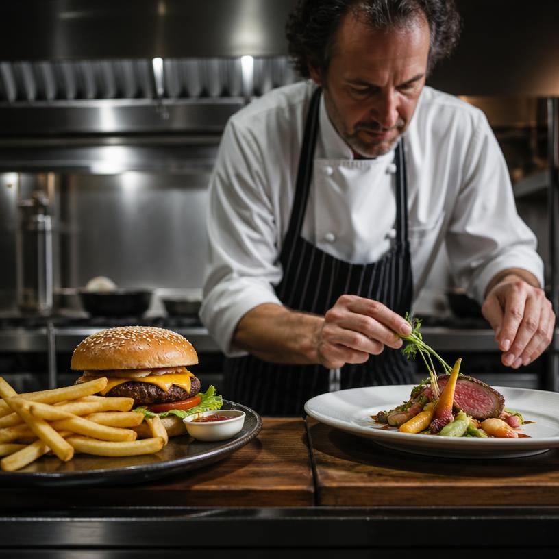 Küchengeheimnisse: Fast Food vs. Gourmet