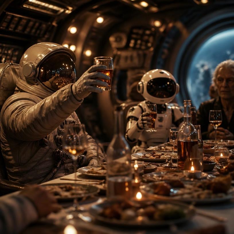 Die letzte Sause im Universum!