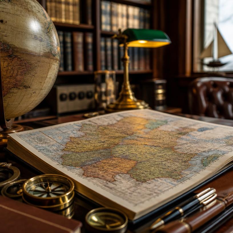 Meister der Geographie: Die Deutschland-Karte im Fokus
