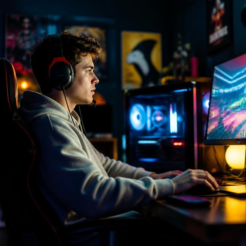 Stell dich dem Gaming-Vibe!