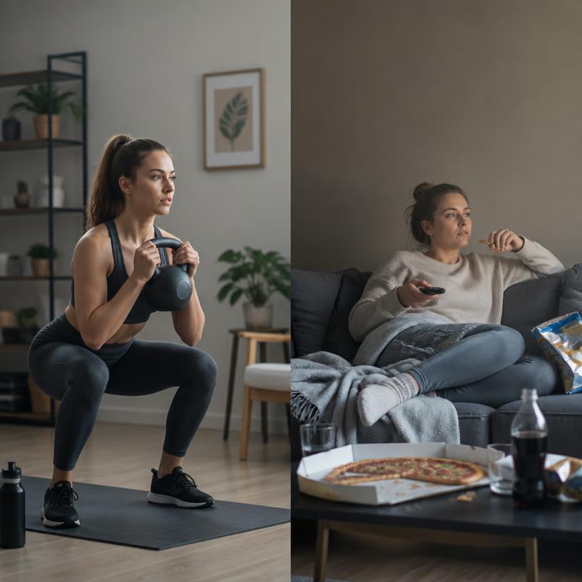 Fitness oder Faulenzen – Wo stehst du?