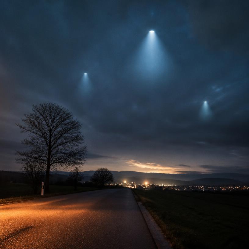 Unheimliche Lichter am Himmel: Wer beobachtet uns?