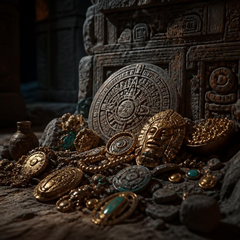Die verborgenen Schätze der Azteken