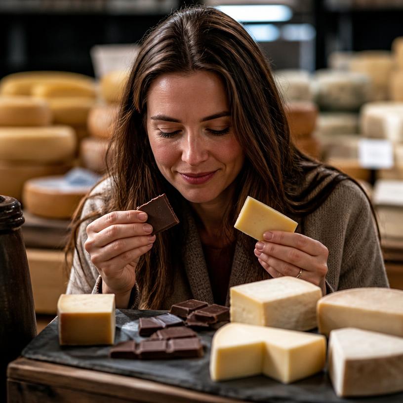 Schokolade oder Käse – Der Geschmackstest
