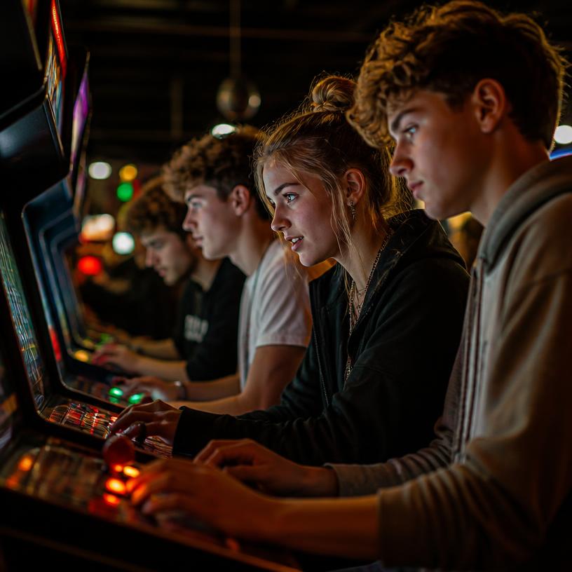 Pixel-Power: Die Arcade-Champions!