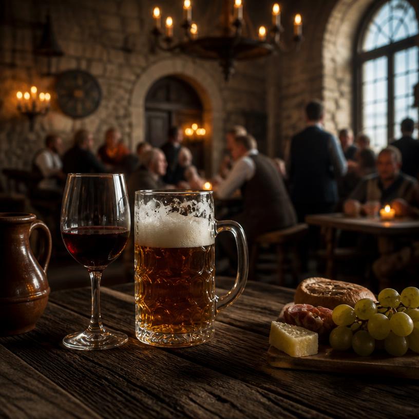 Bier oder Wein – Die Reise in die Vergangenheit