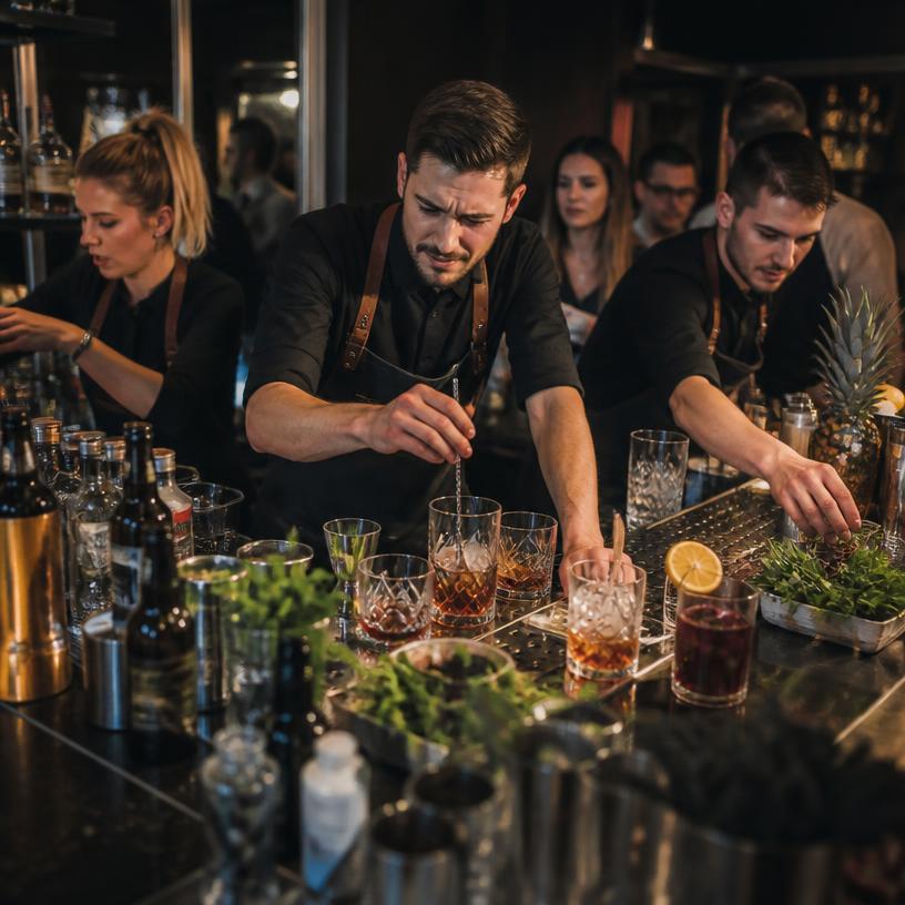 Cocktail-Chaos: Wer rührt hier was?