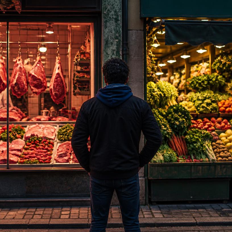 Fleisch oder Gemüse: Wo gehörst du hin?